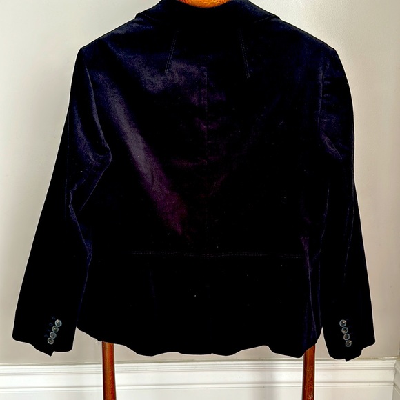 NWT Talbot’s velvet jacket blazer, holiday party ready! 16WP - Picture 2 of 6